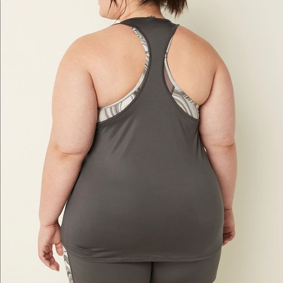 XXL NEW VICTORIA’S SECRET PINK ULTIMATE RAZOR BACK TANK - Picture 4 of 5